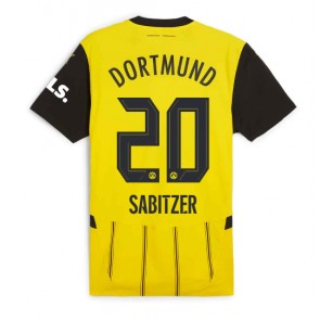 Borussia Dortmund Marcel Sabitzer #20 Domácí Dres 2024-25 Krátký Rukáv